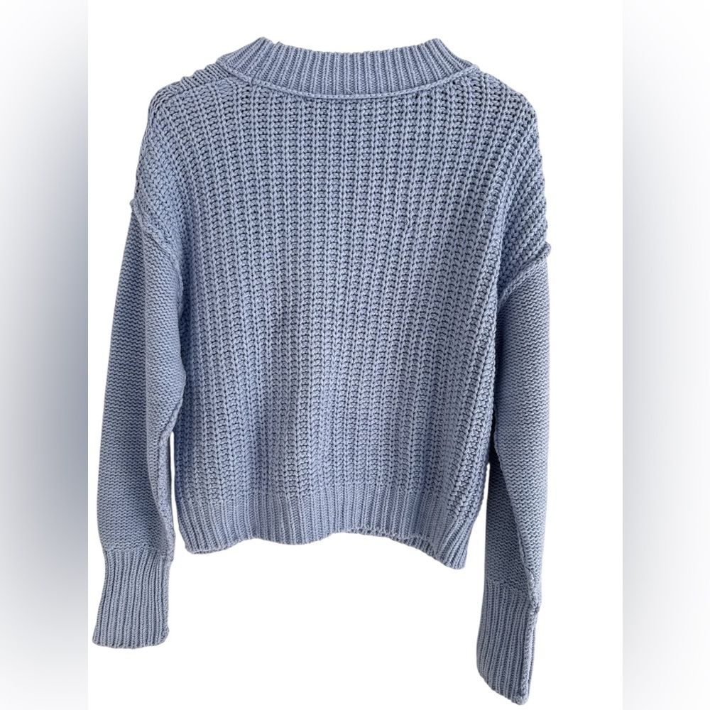 NWT Free People Bell Song Texture-Knit Sweater Size Medium - Picture 4 of 8